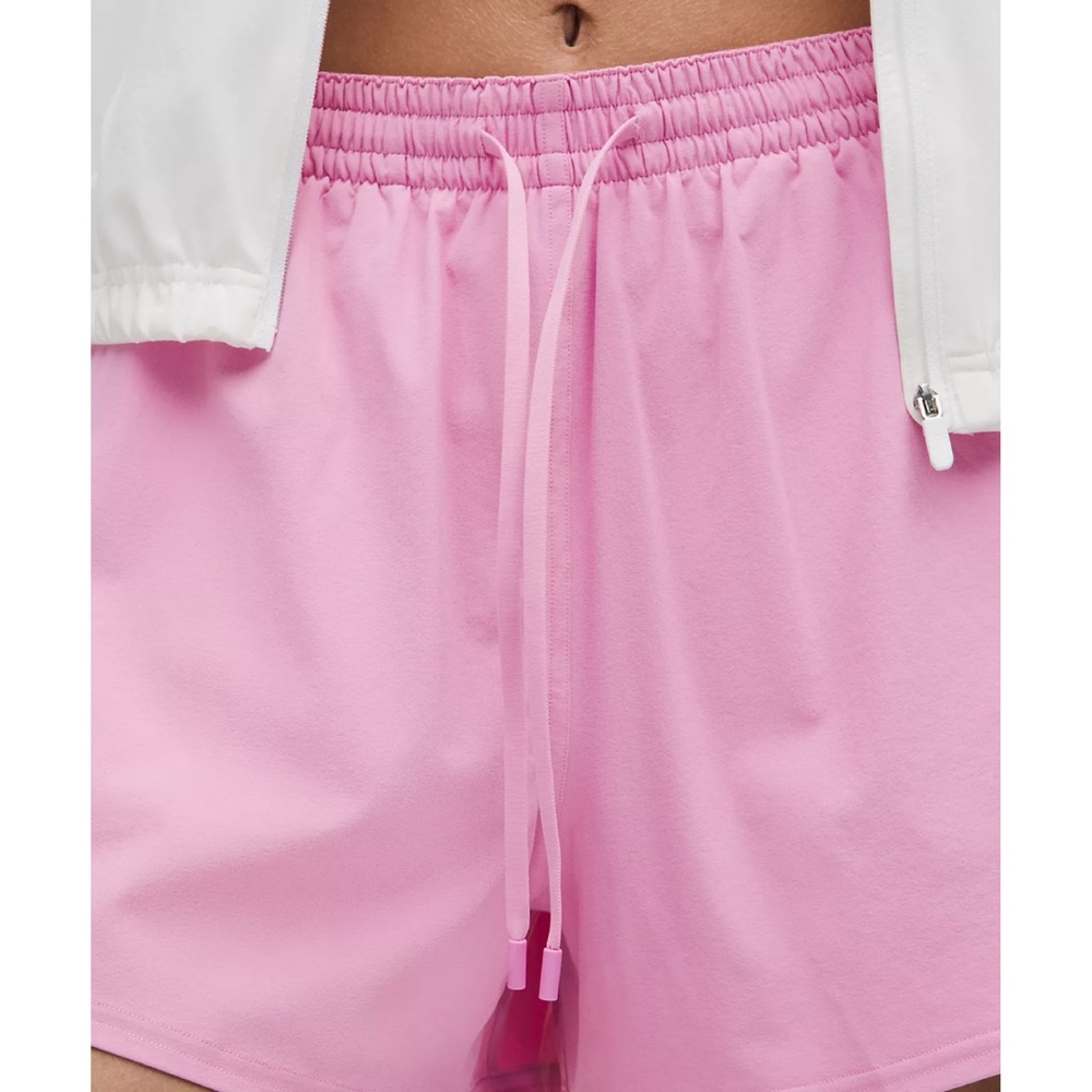 Lululemon Athletica | Court Rival High-Rise Short 3" in Pink Frosting ~ US 8 - Picture 4 of 11